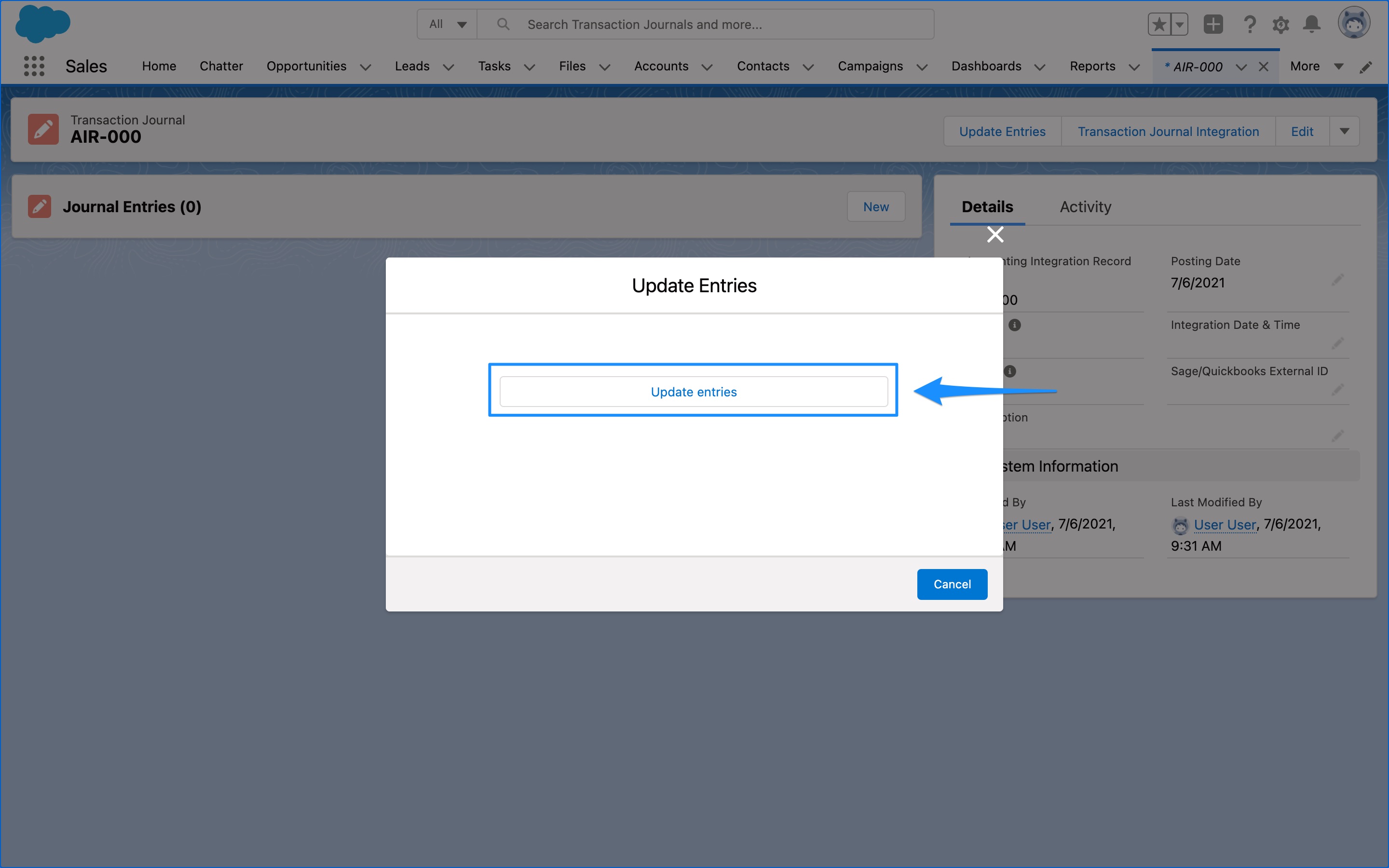 How to Integrate your Transaction Journals to Quickbooks